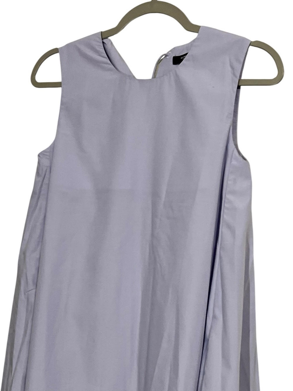 Basement Online dress SP Lavender light purple Sleeveless A-Line cotton blend - Picture 3 of 7